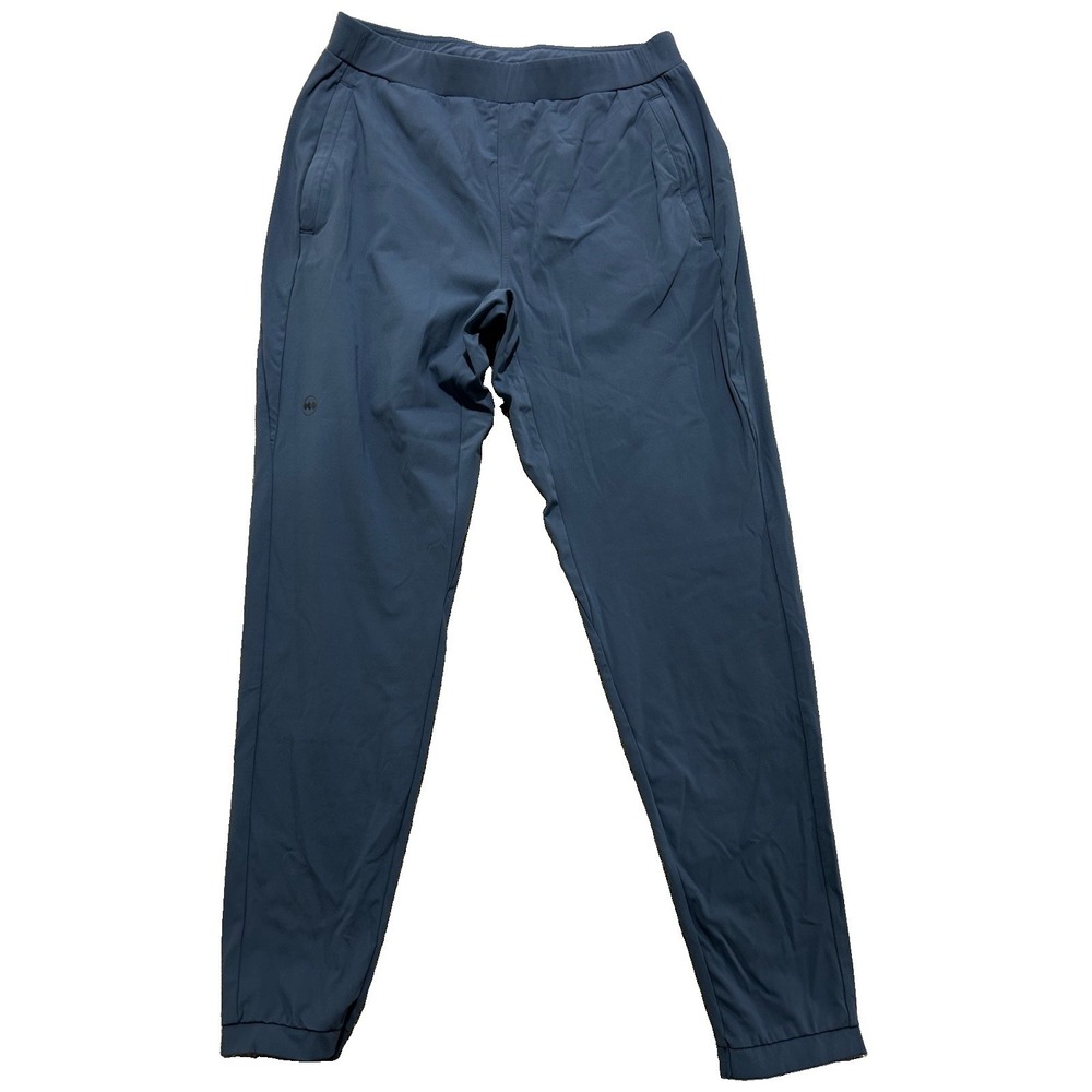 Janji Men's M Mercury Knit Pewter Tapered Stretch Running Mens Jogger Pants